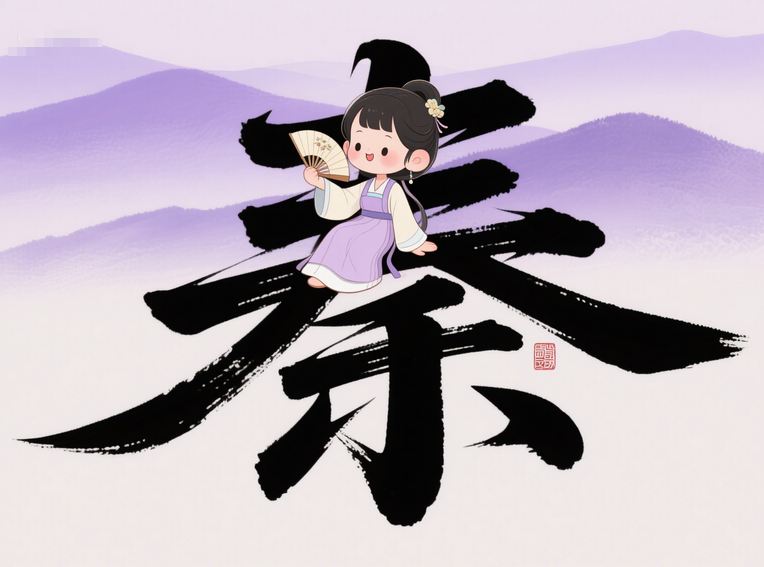 秦姓仙氣清冷女寶寶名字，古風韻味自然流露